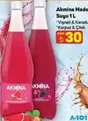 AKMİNA MADEN SUYU 1 L